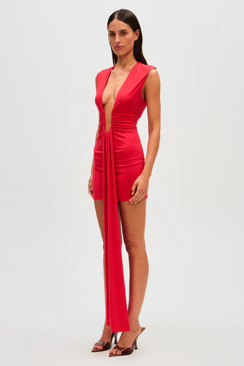 JENNIFER CUPRO MINI DRESS Hire