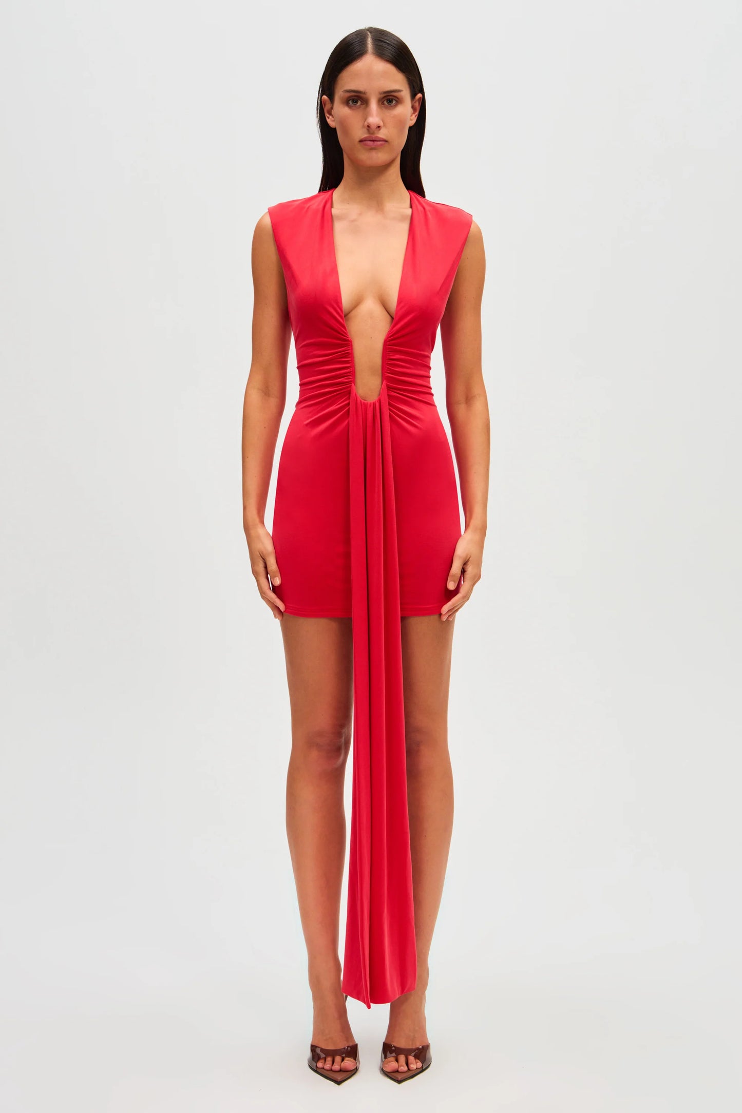 JENNIFER CUPRO MINI DRESS Hire