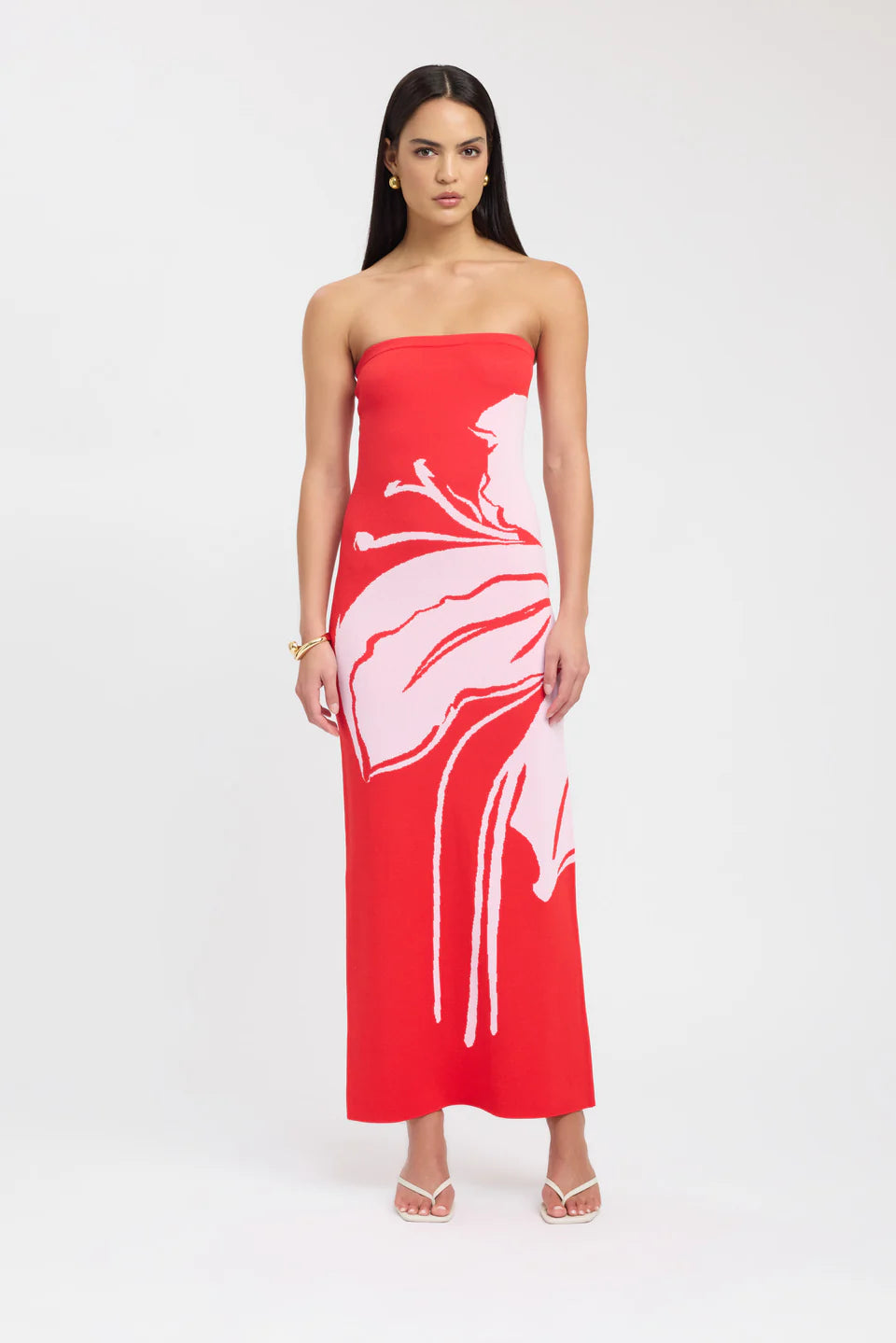 Aloha Strapless Dress Hire