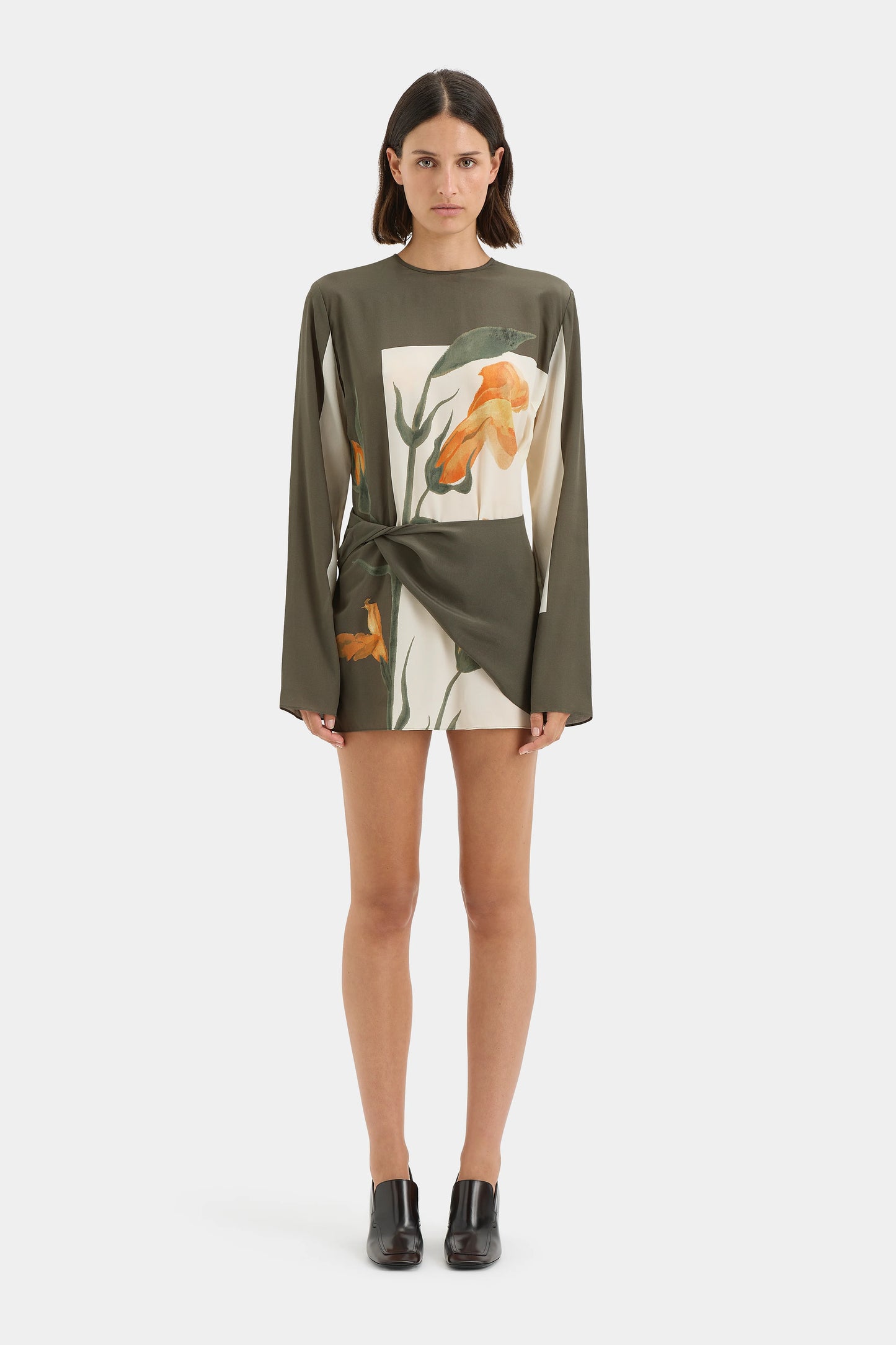 Constance Twist Mini Dress Hire