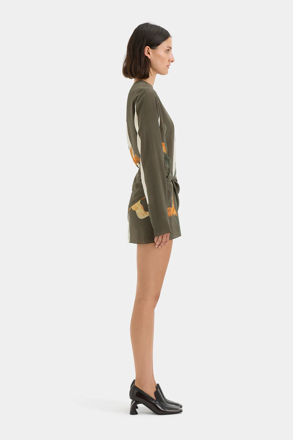 ワンピース TWIST CREPE MINI DRESS 1_112b21f4-c12c-4478-aa1b-